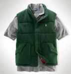 new style polo ralph lauren veste sans manches 2013 hommes polo beau vert